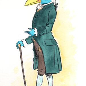 Gentleman with Green Coat